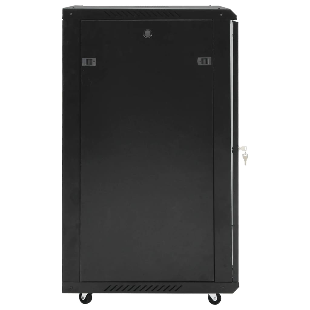 Komunikacijski ormarić 18U 19" IP20 crni 60 x 60 x 100 cm