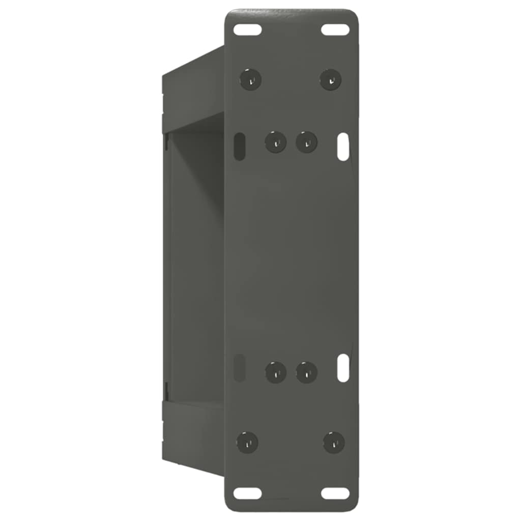 Noge za klub stolić U-oblik 2 kom antracit 30 x (30-31) cm čelik