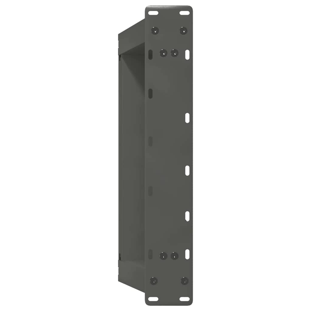 Noge za klub stolić U-oblik 2 kom antracit 40 x (30-31) cm čelik
