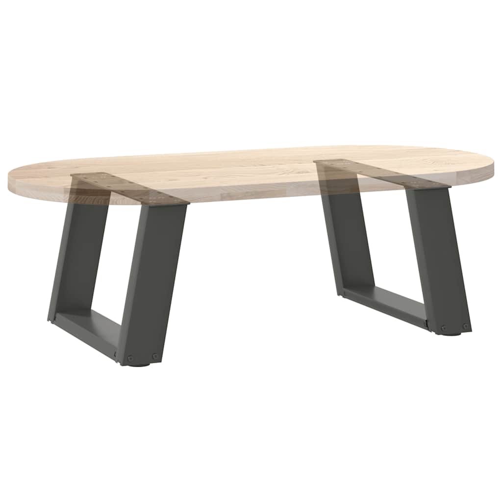 Noge za klub stolić U-oblik 2 kom antracit 40 x (30-31) cm čelik