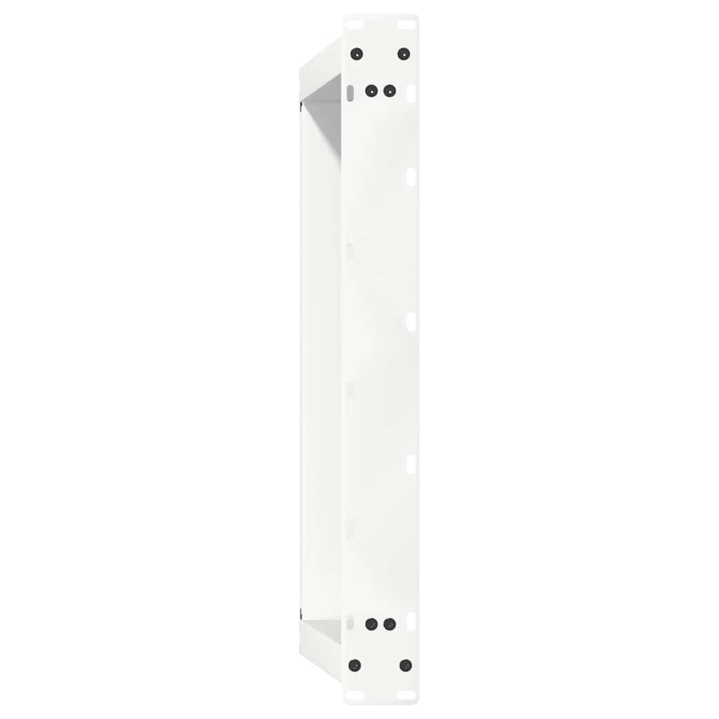 Noge za klub stolić U-oblik 2 kom Bijele 70 x (30-31) cm Čelik