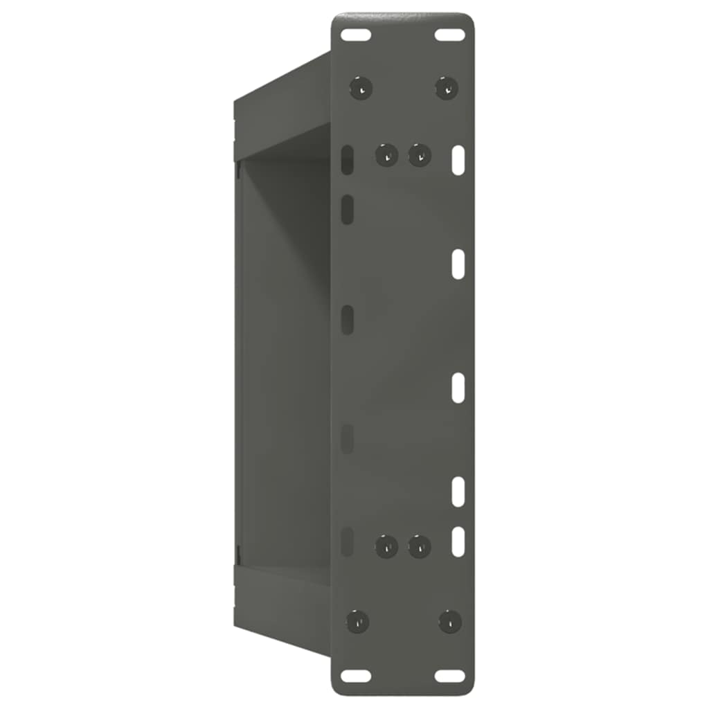 Noge za klub stolić U-oblik 2 kom antracit 38 x (42-43) cm čelik