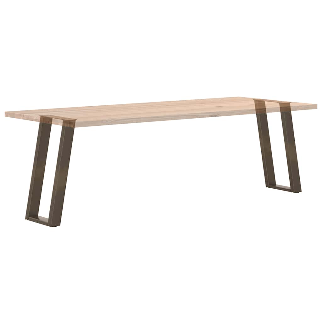 Noge za konzolni stol u obliku slova U, 2 kom, prirodni čelik, 28 x (72-73) cm, čelik