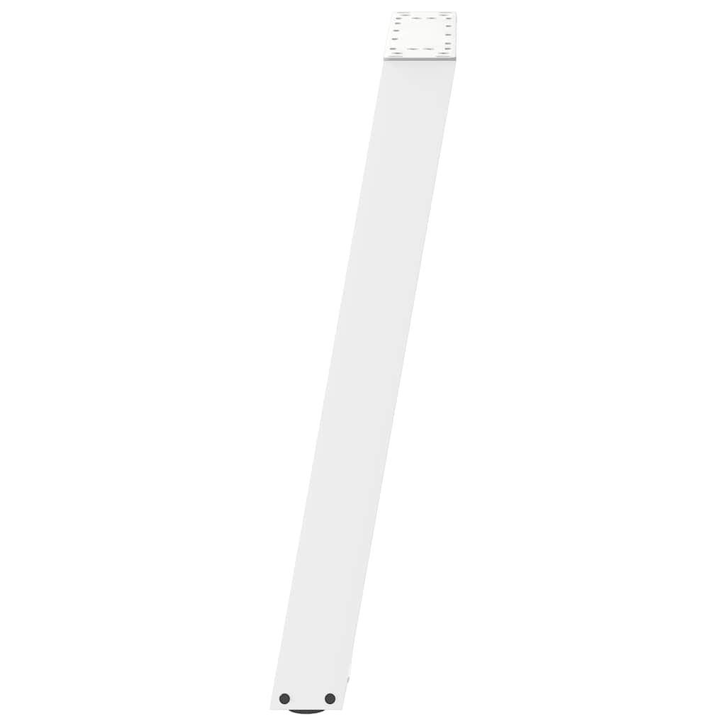 Noge za konzolni stol U-oblik 2 kom Bijele 38 x (72-73) cm Čelik