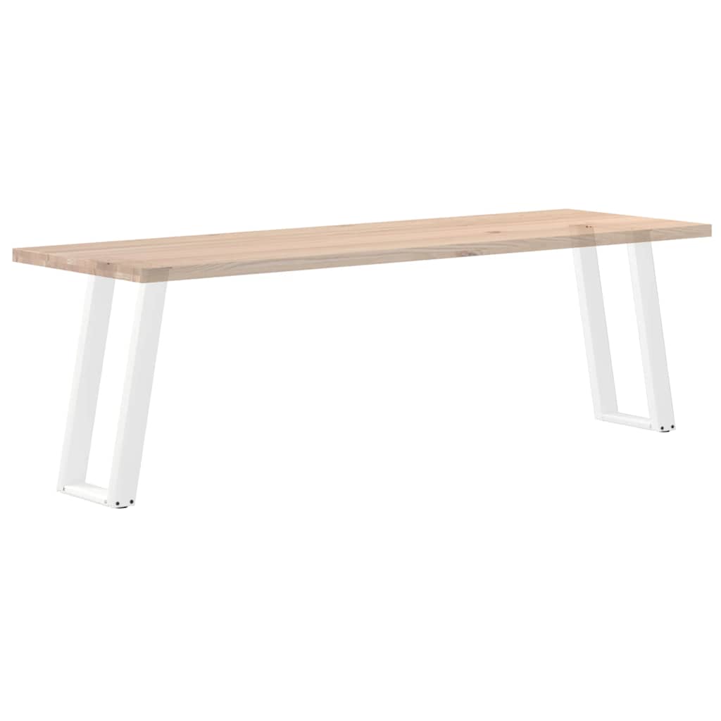 Noge za konzolni stol U-oblik 2 kom Bijele 38 x (72-73) cm Čelik