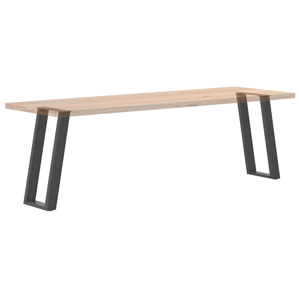 Noge za konzolni stol u obliku slova U, 2 kom, antracit, 38 x (72-73) cm, čelik