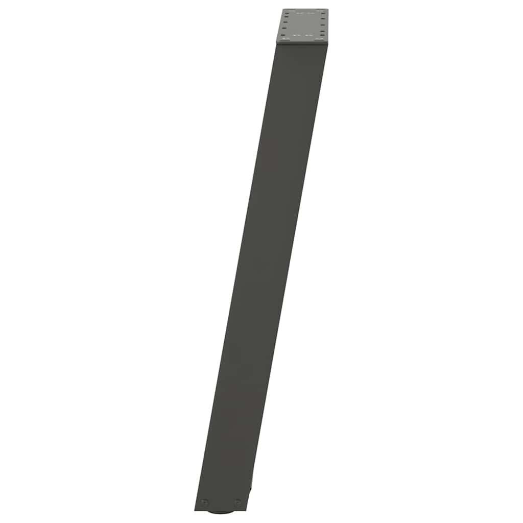 Noge za blagovaonski stol U-oblik 2 kom antracit 50 x (72-73) cm čelik