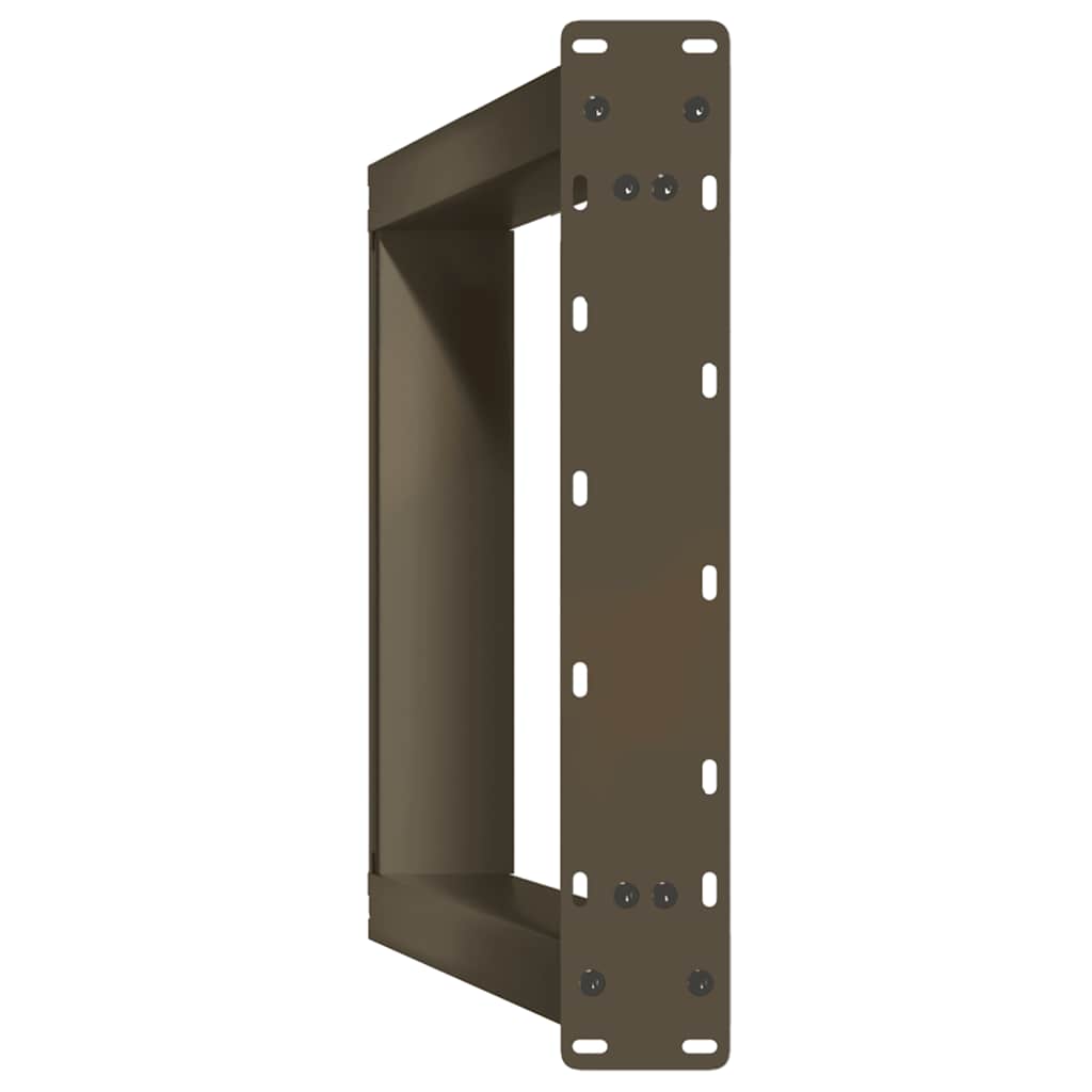 Noge za blagovaonski stol U-oblik 2 kom Prirodni čelik 50 x (72-73) cm Čelik