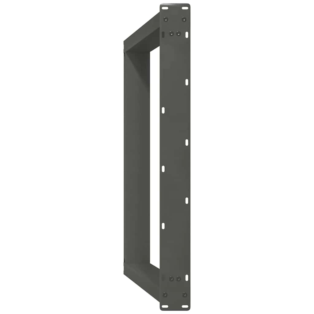 Noge za blagovaonski stol U-oblik 2 kom antracit 70 x (72-73) cm čelik