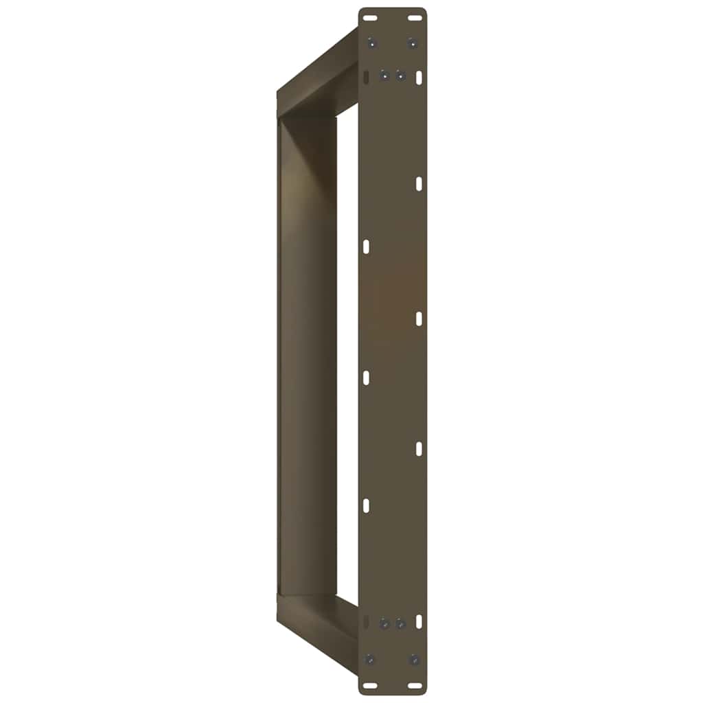 Noge za blagovaonski stol U-oblik 2 kom Prirodni čelik 70 x (72-73) cm Čelik