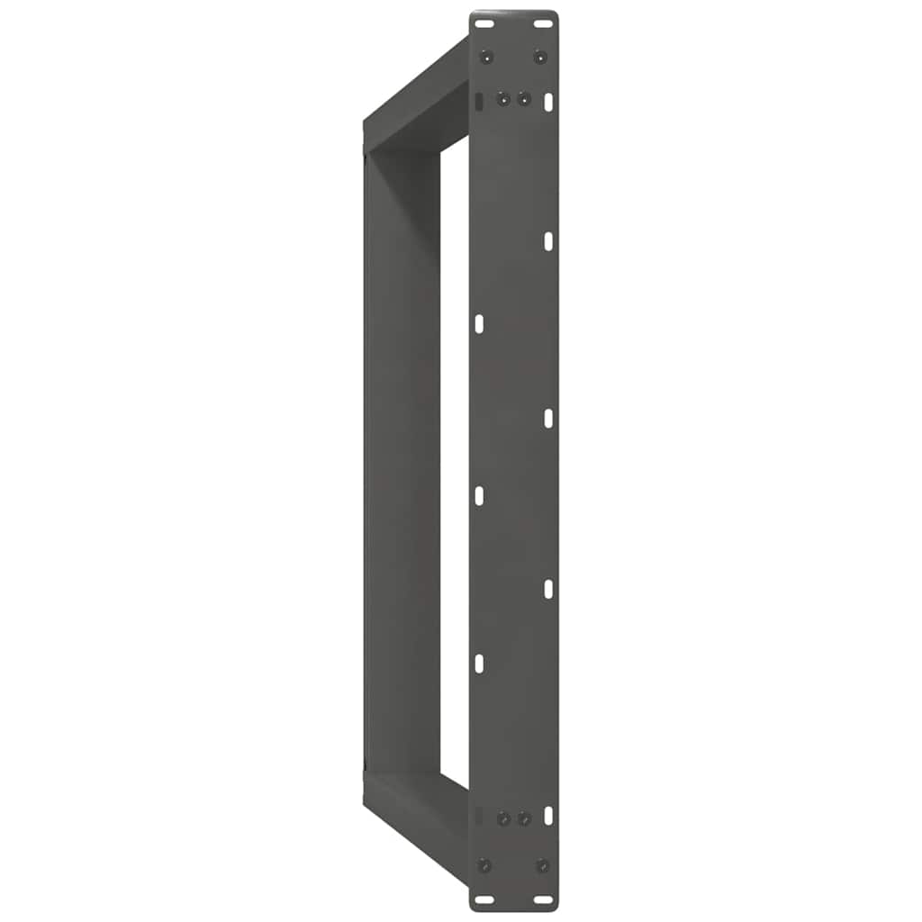 Noge za blagovaonski stol U-oblik 2 kom antracit 80 x (72-73) cm čelik