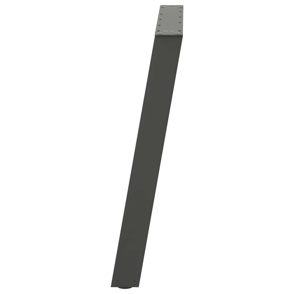 Noge za blagovaonski stol U-oblik 2 kom antracit 90 x (72-73) cm čelik
