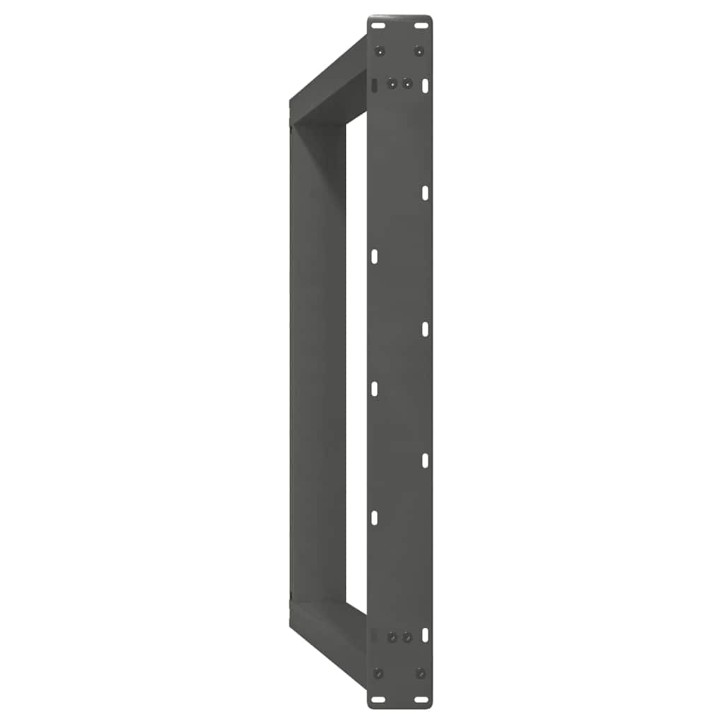 Noge za blagovaonski stol U-oblik 2 kom antracit 90 x (72-73) cm čelik
