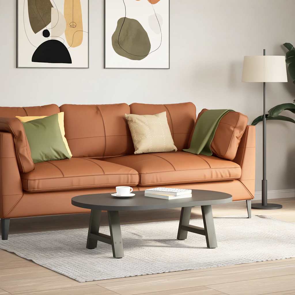 Noge za klub stolić A-oblika 2 kom antracit 30 x (30-31) cm čelik