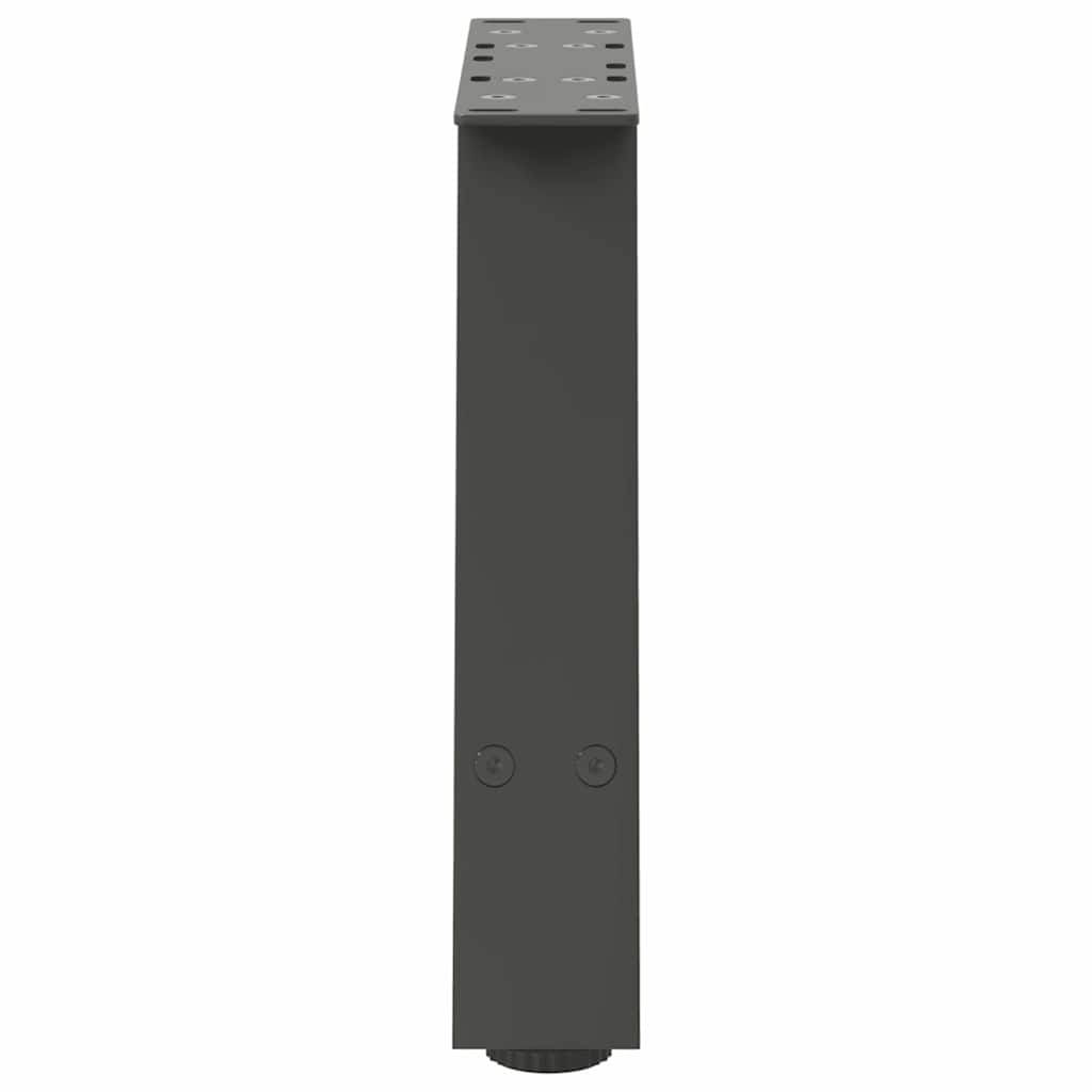 Noge za klub stolić A-oblika 2 kom antracit 40 x (30-31) cm čelik