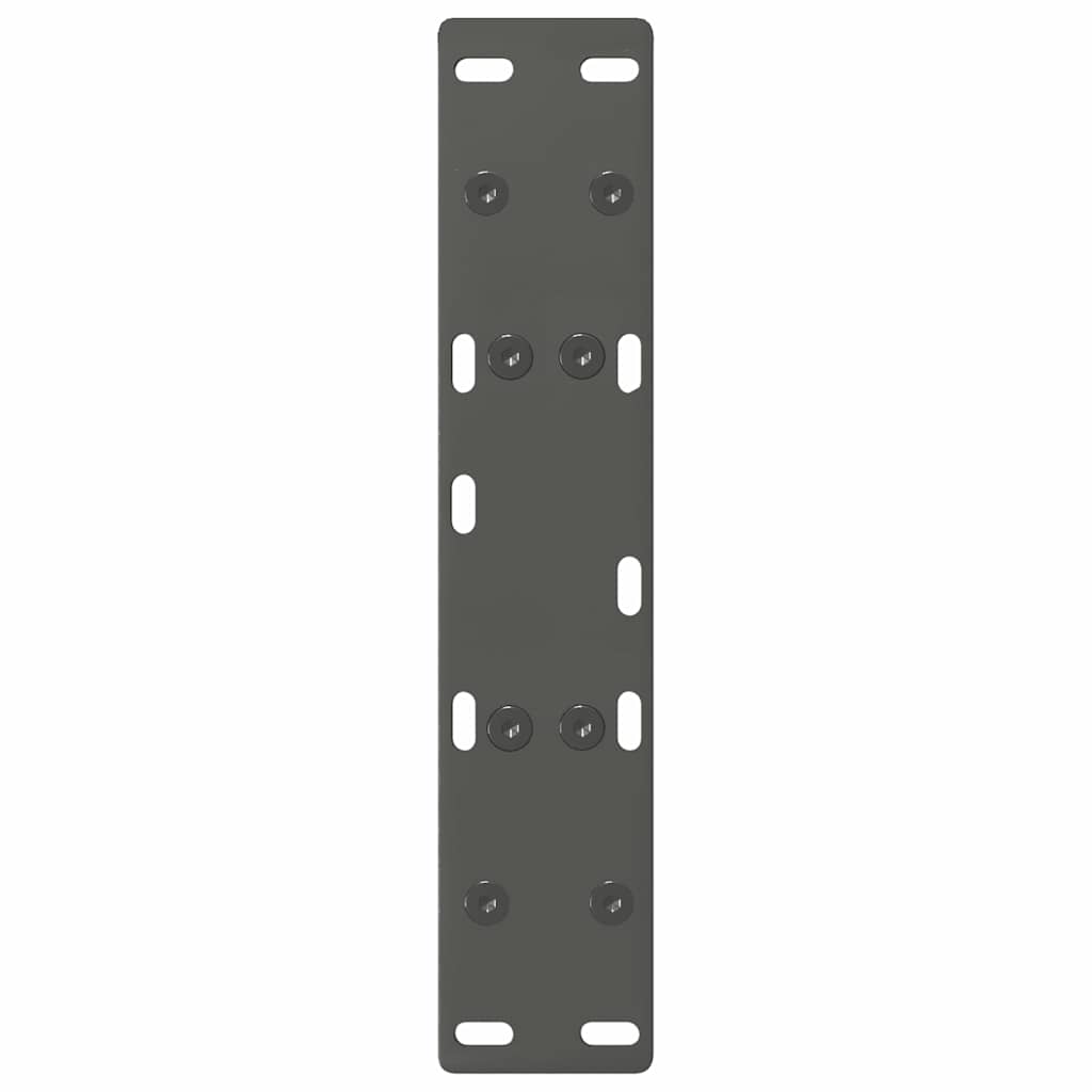 Noge za klub stolić A-oblika 2 kom antracit 40 x (30-31) cm čelik