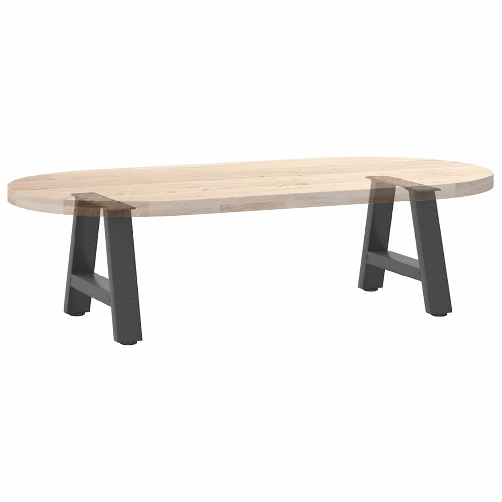 Noge za klub stolić A-oblika 2 kom antracit 40 x (30-31) cm čelik