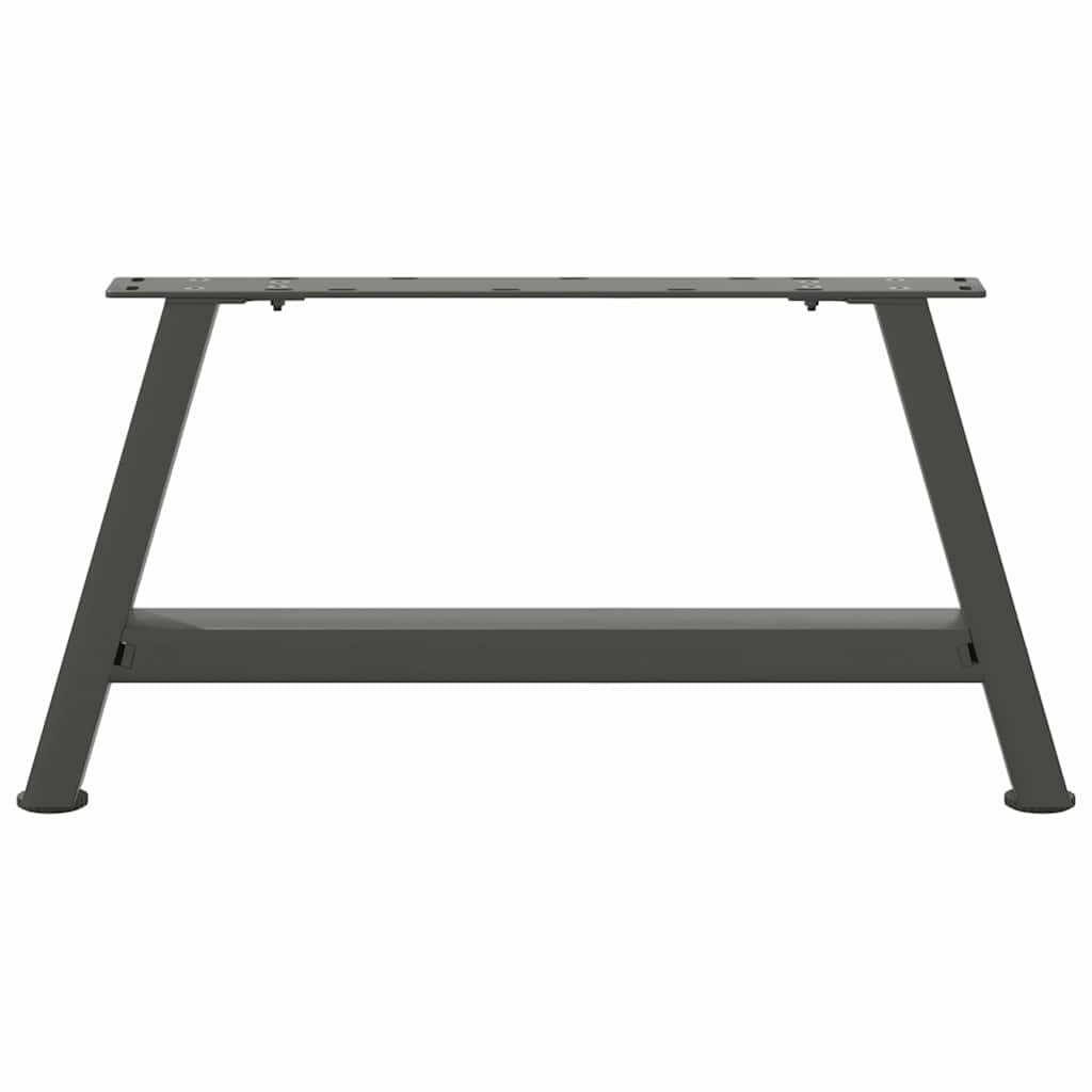 Noge za klub stolić A-oblika 2 kom antracit 60 x (30-31) cm čelik