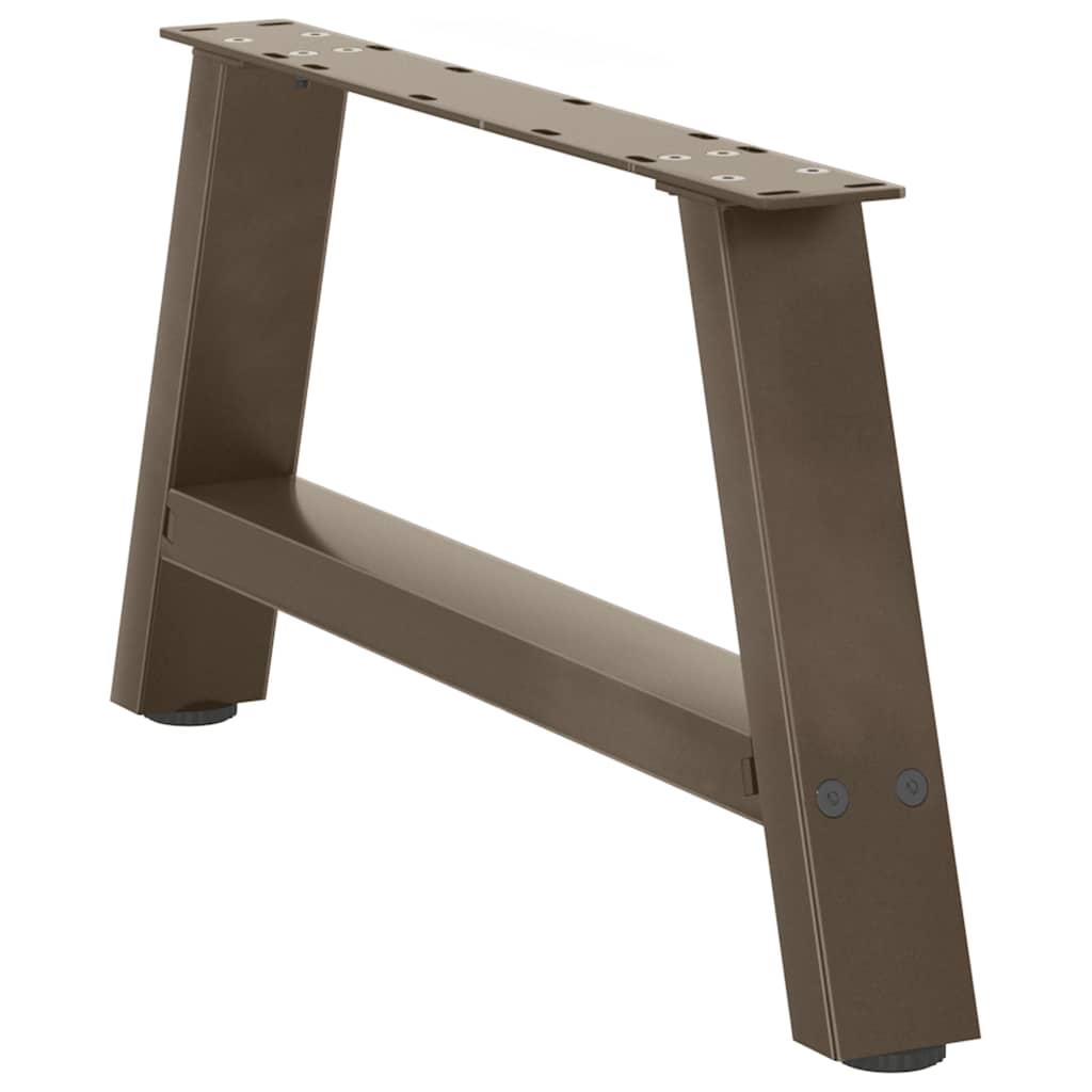 Noge za klub stolić A-oblika 2 kom 60 x (30-31) cm čelik