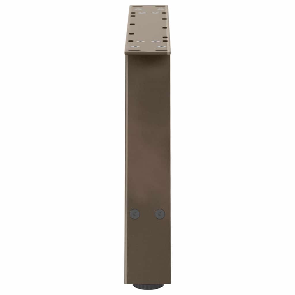 Noge za klub stolić A-oblika 2 kom 60 x (30-31) cm čelik