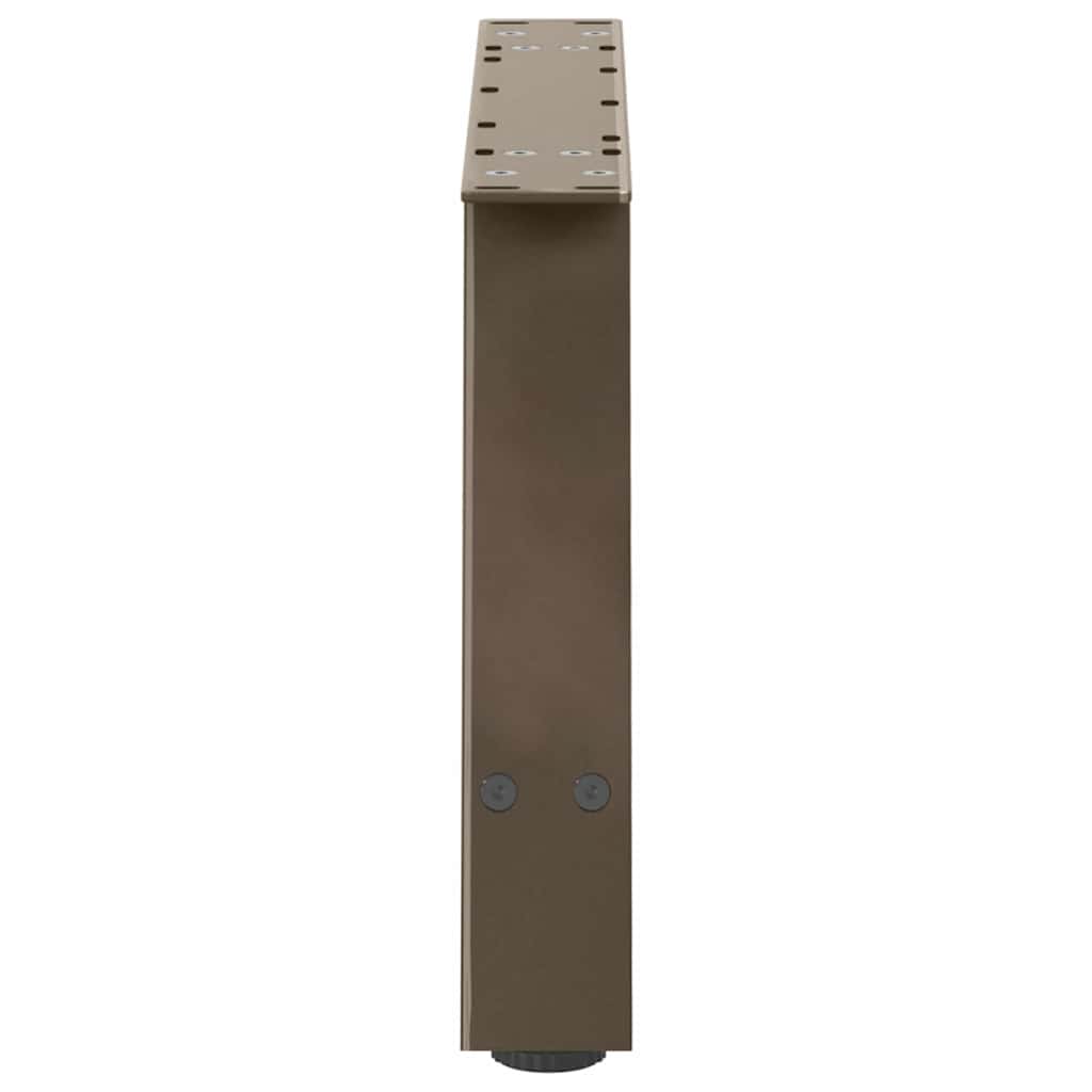Noge za klub stolić A-oblika 2 kom 70 x (30-31) cm čelik