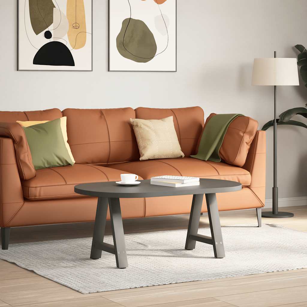Noge za klub stolić A-oblika 2 kom antracit 38 x (42-43) cm čelik
