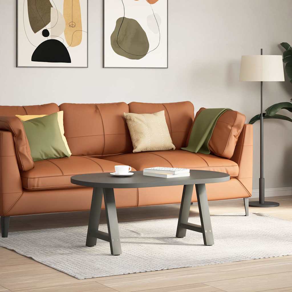 Noge za klub stolić A-oblika 2 kom antracit 50 x (42-43) cm čelik