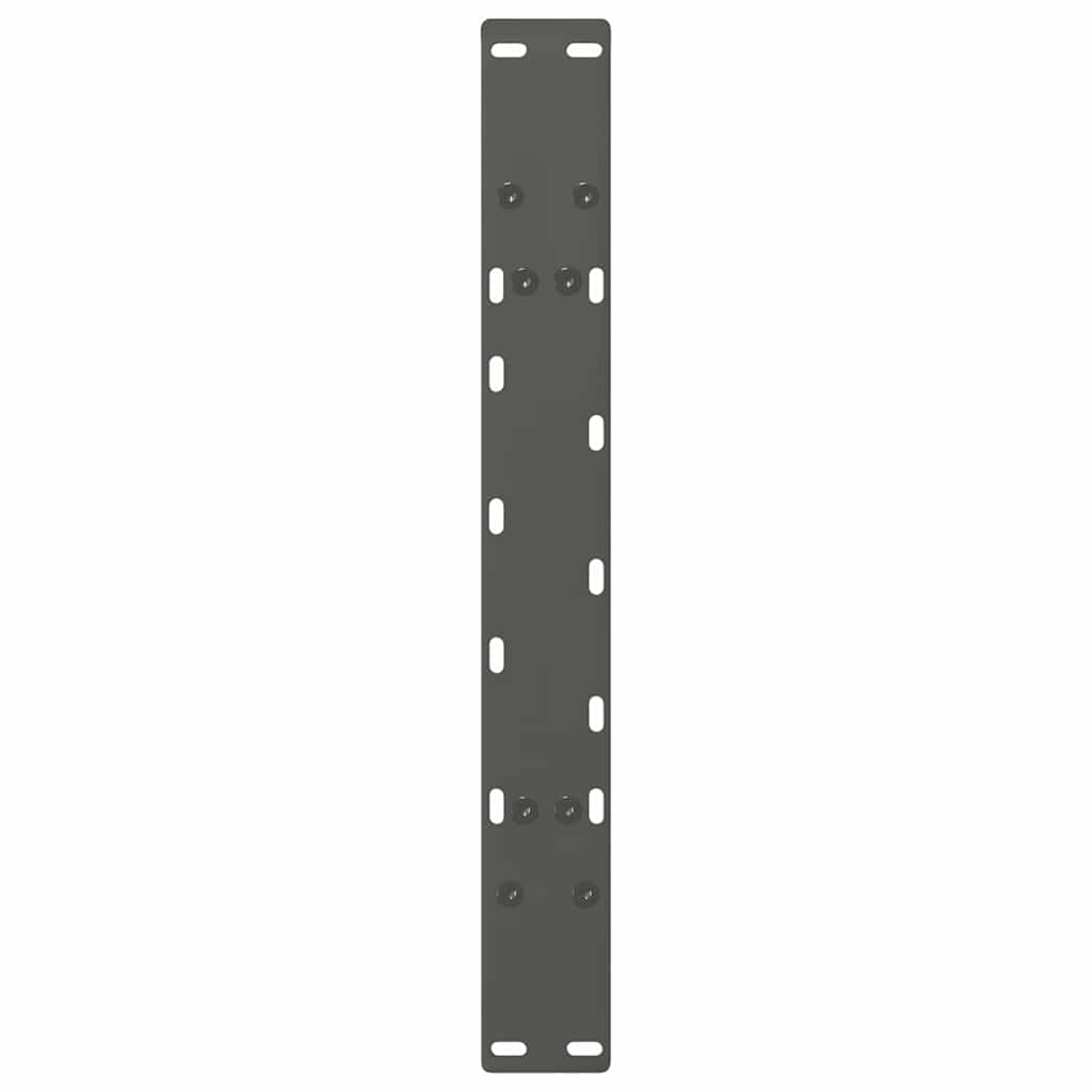 Noge za klub stolić A-oblika 2 kom antracit 60 x (42-43) cm čelik