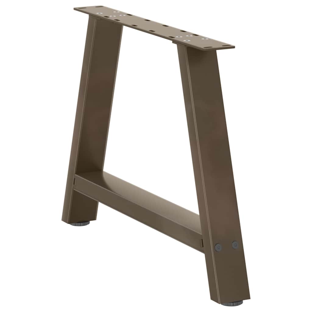 Noge za klub stolić A-oblika 2 kom 60 x (42-43) cm čelik