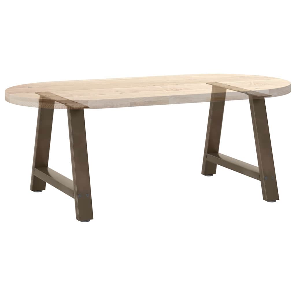 Noge za klub stolić A-oblika 2 kom 60 x (42-43) cm čelik