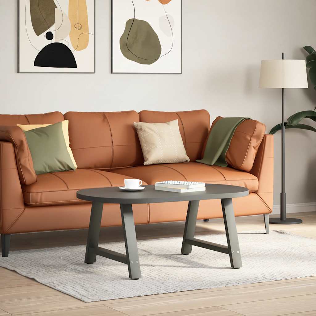 Noge za klub stolić A-oblika 2 kom antracit 70 x (42-43) cm čelik