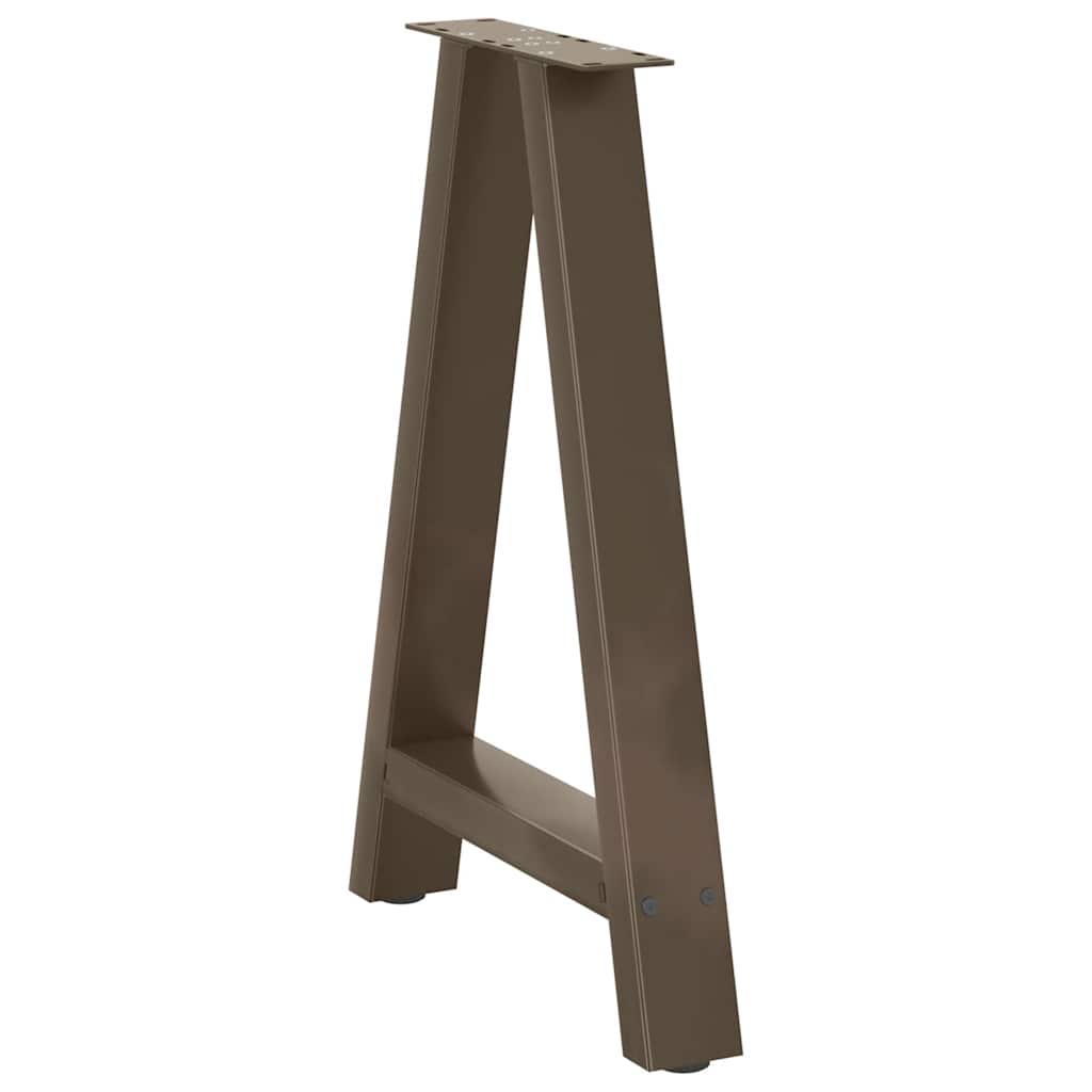 Noge za blagovaonski stol A-oblika 2 kom 50 x (72-73) cm Čelik