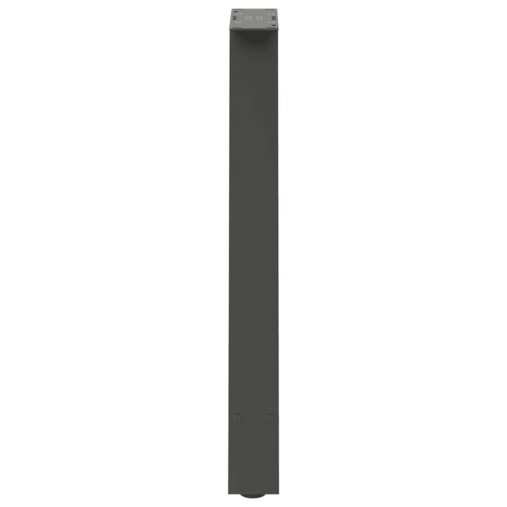 Noge za blagovaonski stol A-oblika 2 kom antracit 60 x (72-73) cm čelik