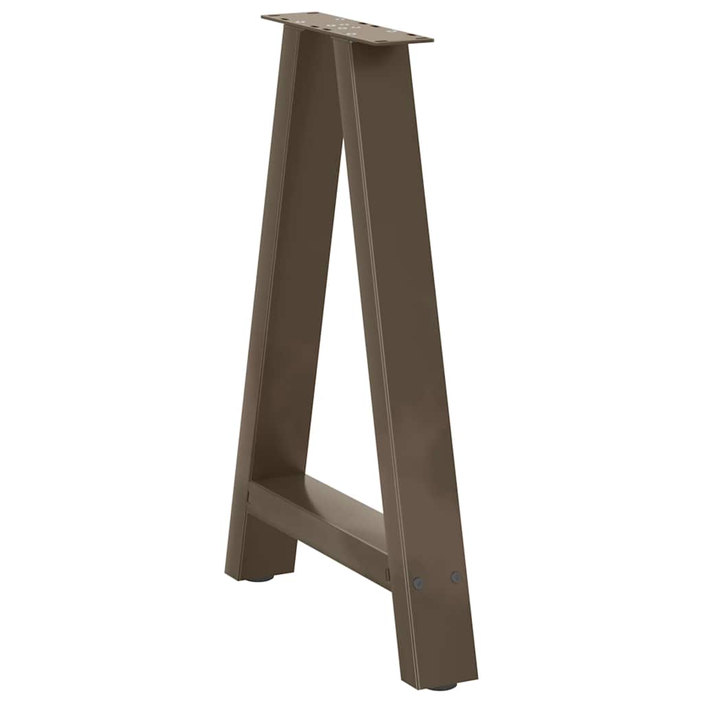 Noge za blagovaonski stol A-oblika 2 kom 60 x (72-73) cm Čelik