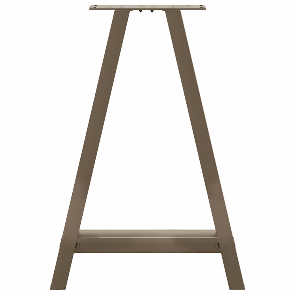 Noge za blagovaonski stol A-oblika 2 kom 60 x (72-73) cm Čelik