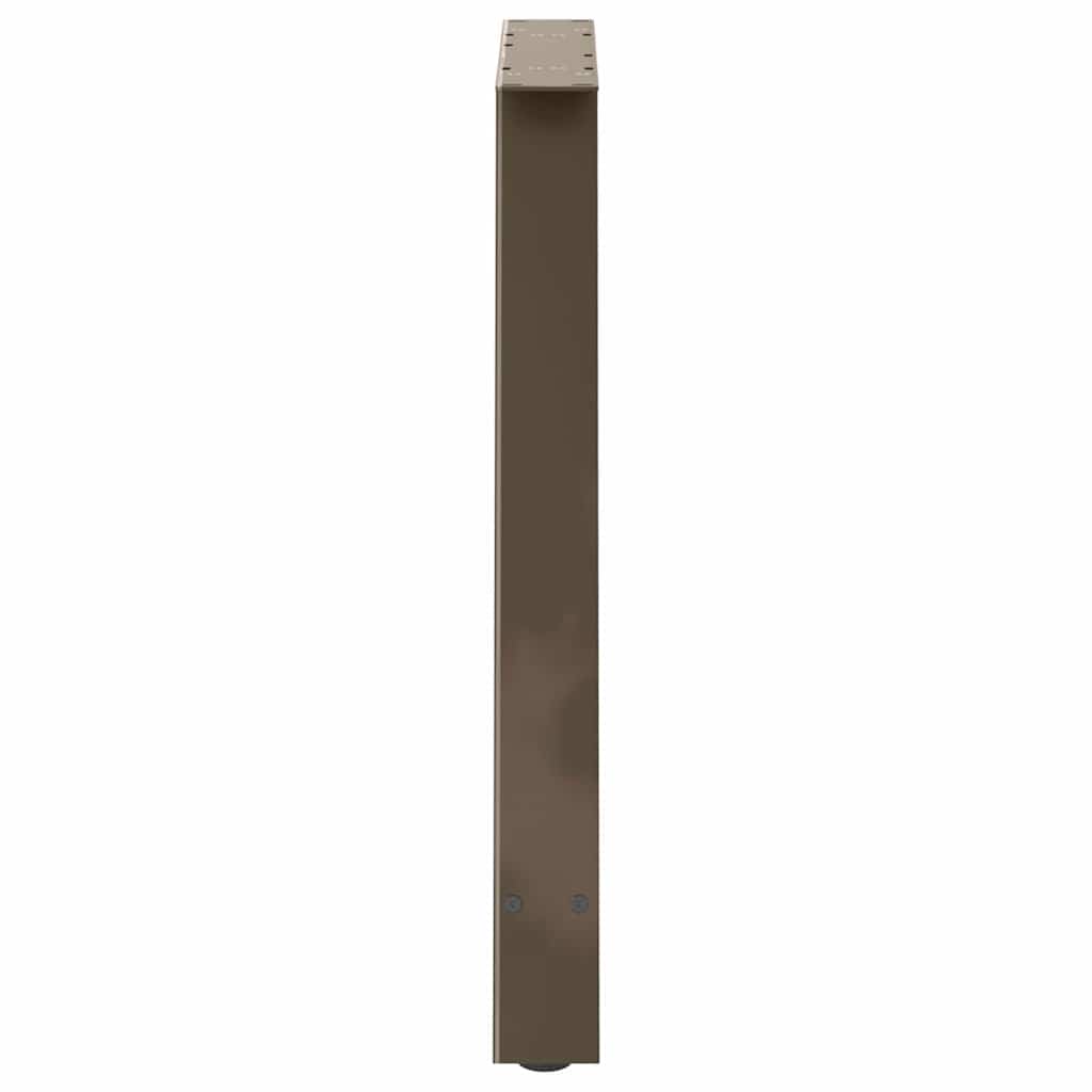 Noge za blagovaonski stol A-oblika 2 kom 70 x (72-73) cm Čelik