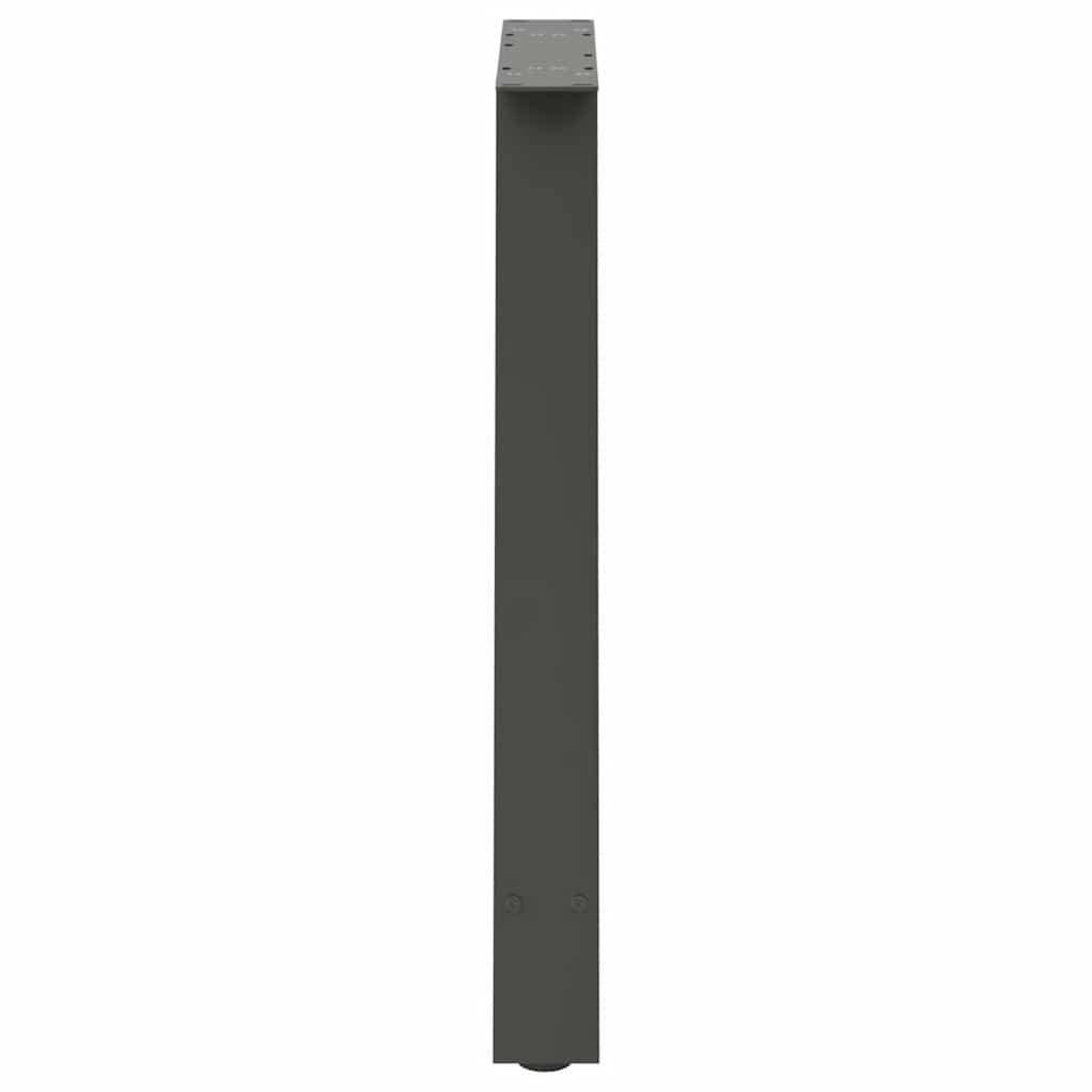 Noge za blagovaonski stol A-oblika 2 kom antracit 80 x (72-73) cm čelik
