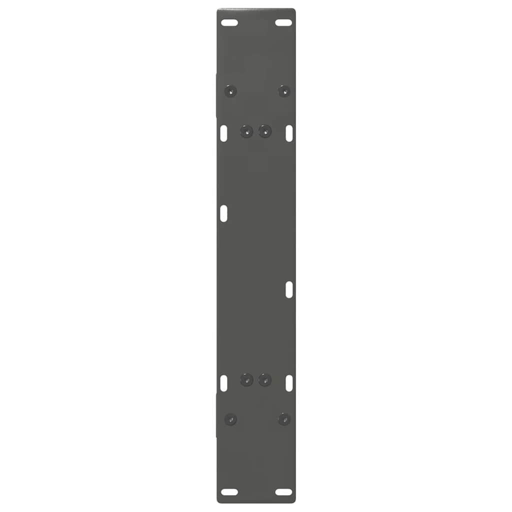 Noge za blagovaonski stol A-oblika 2 kom antracit 80 x (72-73) cm čelik