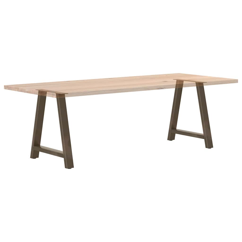 Noge za blagovaonski stol A-oblika 2 kom 80 x (72-73) cm Čelik
