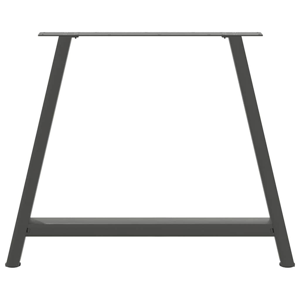 Noge za blagovaonski stol A-oblika 2 kom antracit 90 x (72-73) cm čelik