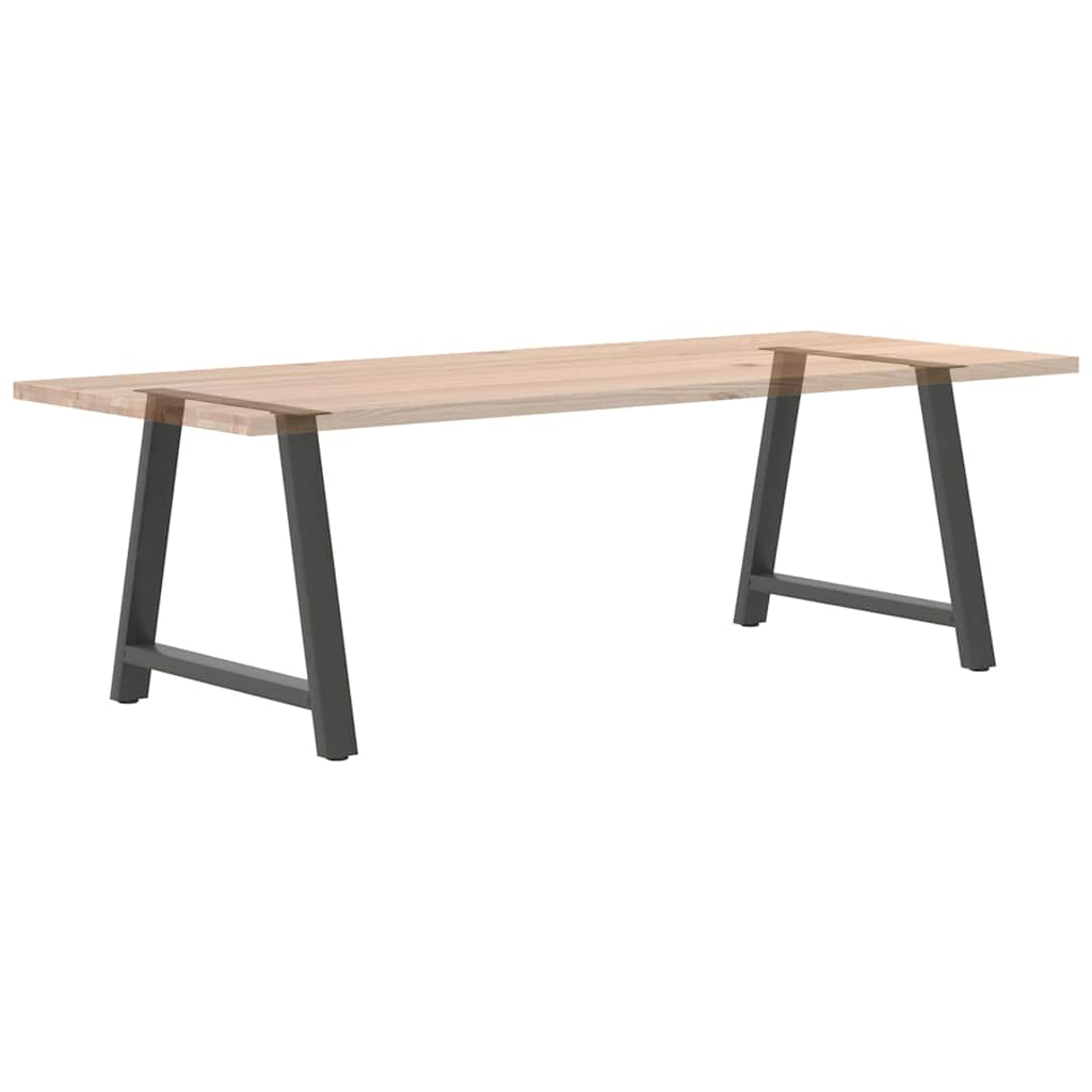 Noge za blagovaonski stol A-oblika 2 kom antracit 90 x (72-73) cm čelik