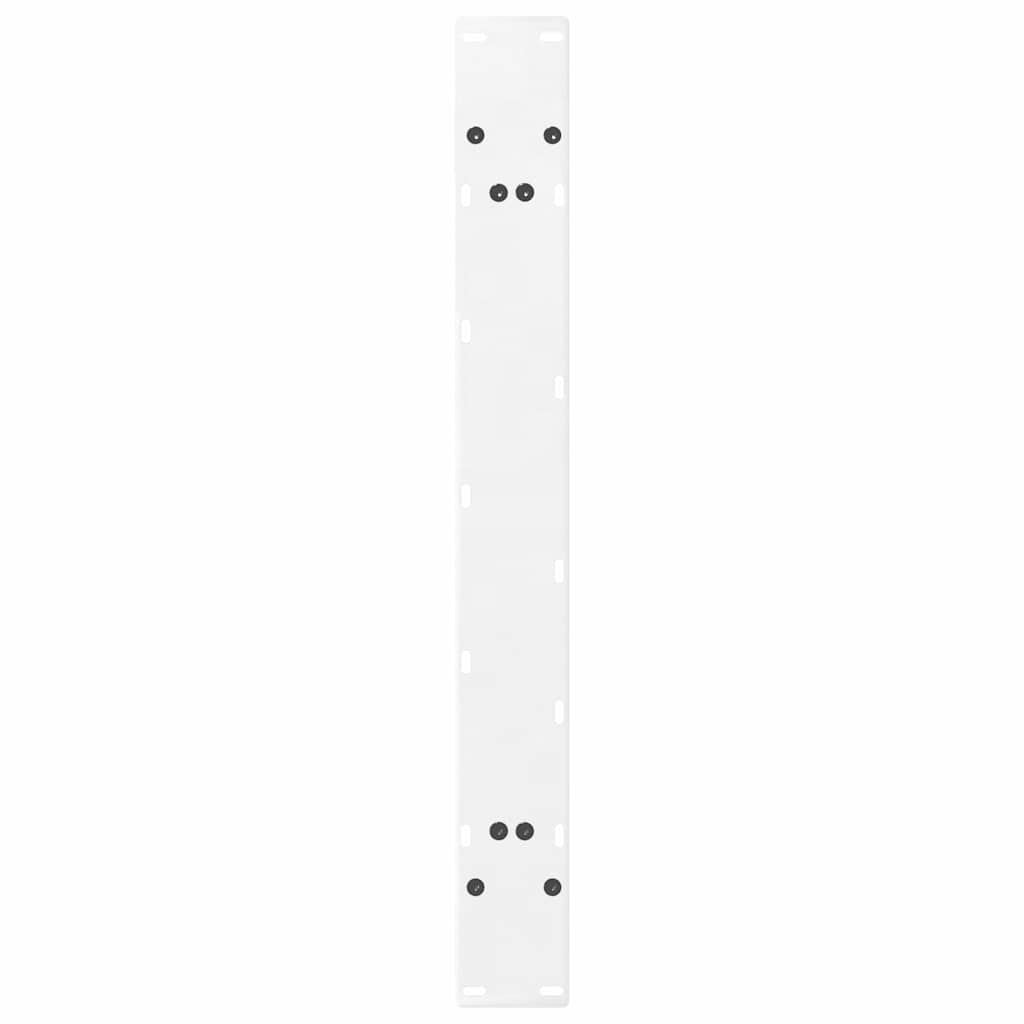 Noge za blagovaonski stol A-oblika 2 kom Bijele 100 x (72-73) cm Čelik