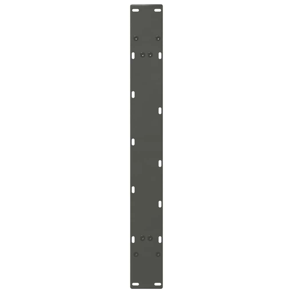 Noge za blagovaonski stol A-oblika 2 kom antracit 100 x (72-73) cm čelik