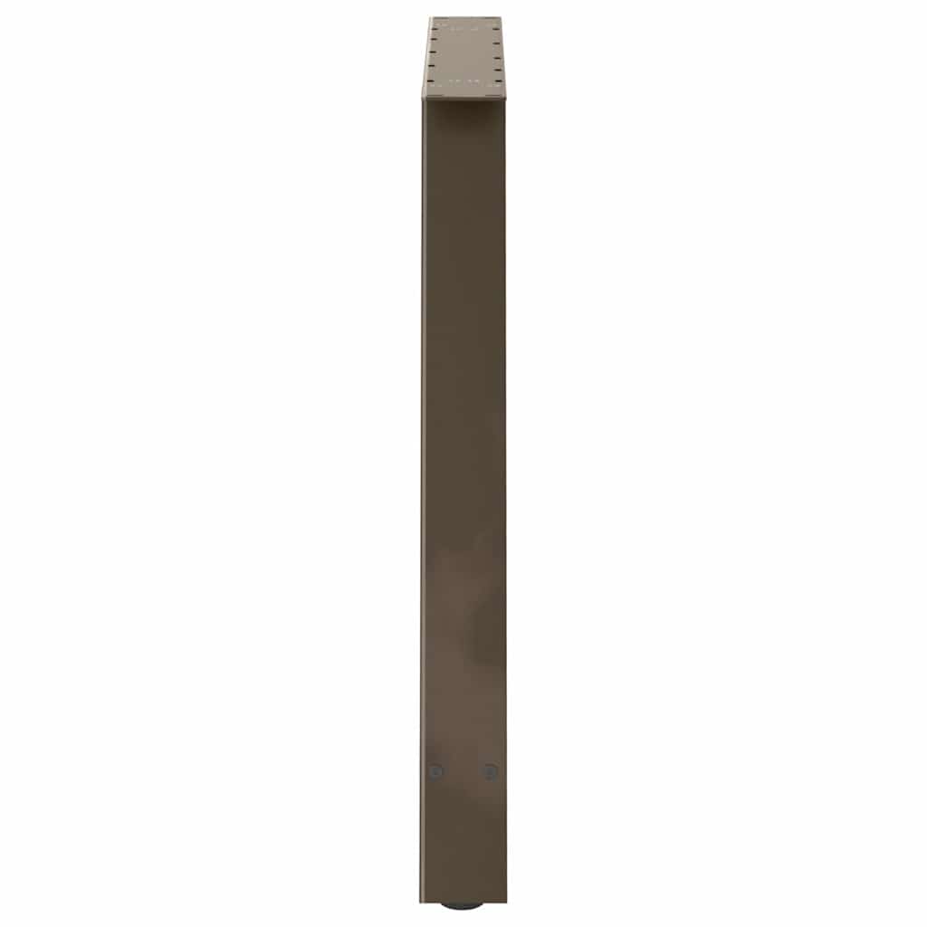 Noge za blagovaonski stol A-oblika 2 kom 100 x (72-73) cm Čelik