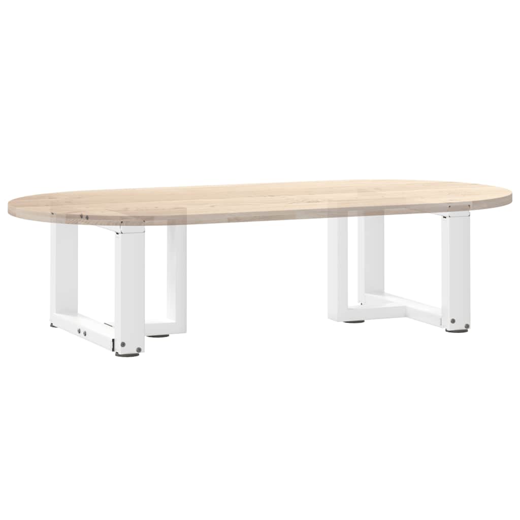 Noge za klub stolić T-oblika 2 kom Bijele 40x25x(30-31) cm Čelik