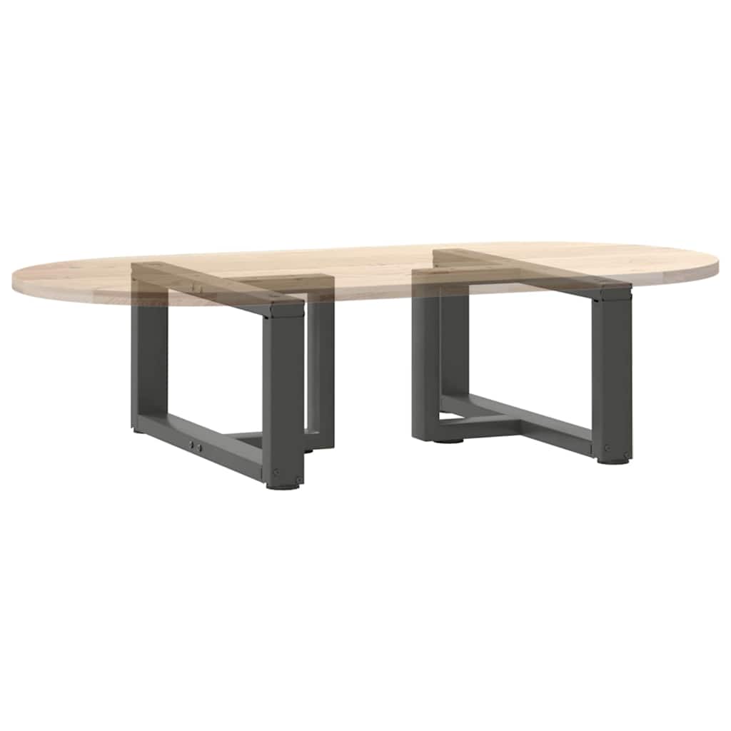 Noge za klub stolić T-oblika 2 kom antracit 60x25x(30-31) cm čelik