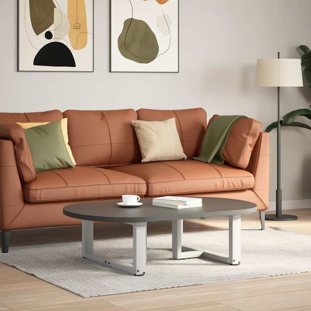 Noge za klub stolić T-oblika 2 kom Bijele 70x25x(30-31) cm Čelik