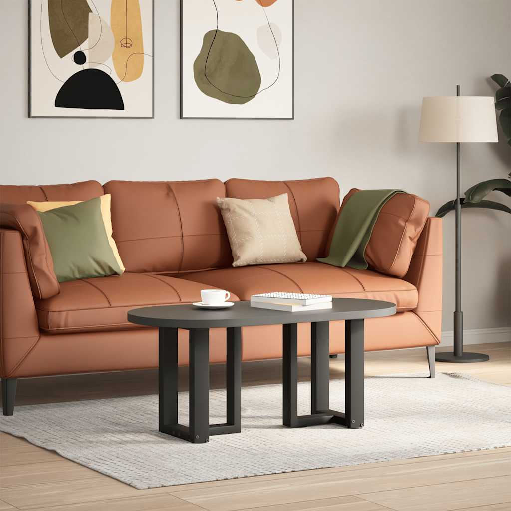 Noge za klub stolić T-oblika 2 kom Crne 28x25x(42-43) cm Čelik