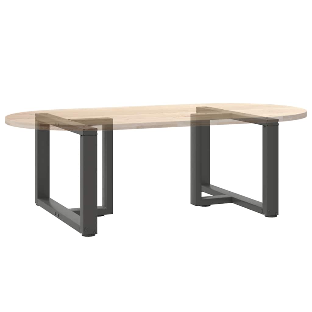 Noge za klub stolić T-oblika 2 kom antracit 60x25x(42-43) cm čelik