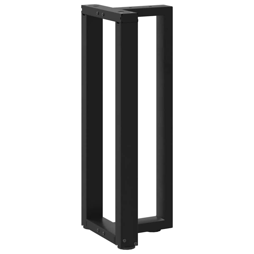 Noge za konzolni stol T-oblika 2 kom Crne 38x25x(72-73) cm Čelik